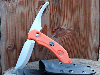 Das orange EKA Swingblade G4, Jagdmesser aus Schweden für jeden Jäger das perfekte Werkzeug